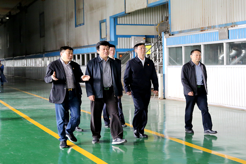 2019年5月8日，时任国家水利部原总工程师、水利部参咨委副主任委员汪洪莅临景兴纸业调研节水工作