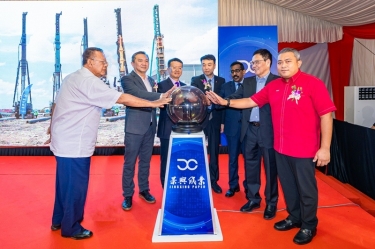 擎梦奋进 续写华章 | 景兴纸业马来西亚项目二期桩基仪式隆重举行